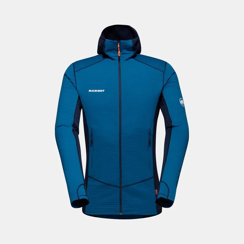 Mammut Taiss Light ML Hooded Jacket in Deep Ice-Marine
